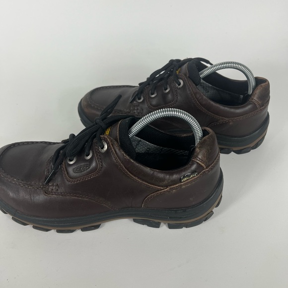 Men's KEEN NOPO 1009252 Brown Leather Hiking Casual Shoes Size 9 - Picture 5 of 9